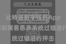 比特派数字钱包App 以谢却黑客愚弄系统过错进行抨击